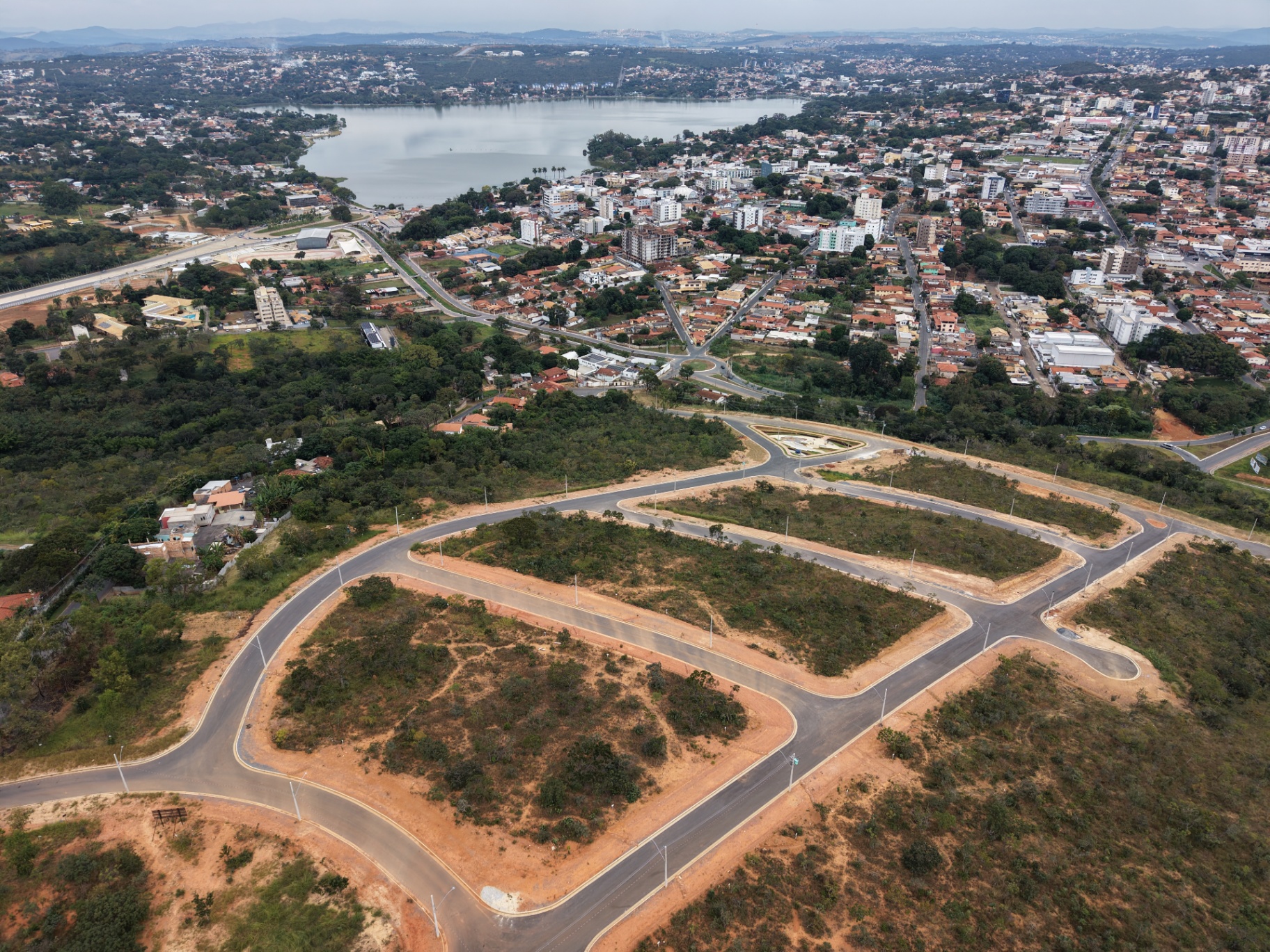 Obras do Alto Belvedere em andamento